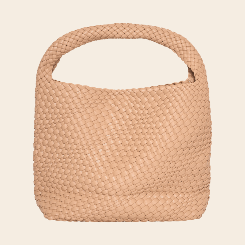 Bow19 shoulderbag 'Mia' L - beige