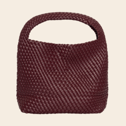 Bow19 shoulderbag 'Mia' L - burgundy
