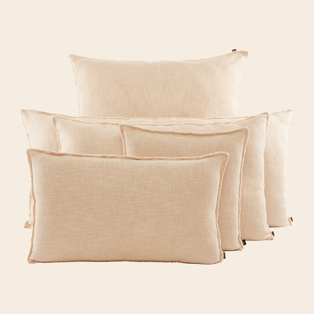 Haomy kussen 'California' linnen / viscose