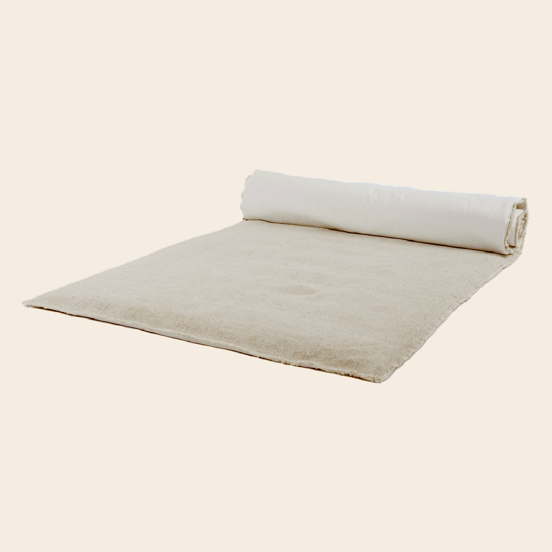 Haomy matrashoes 'California' linnen / katoen - naturel