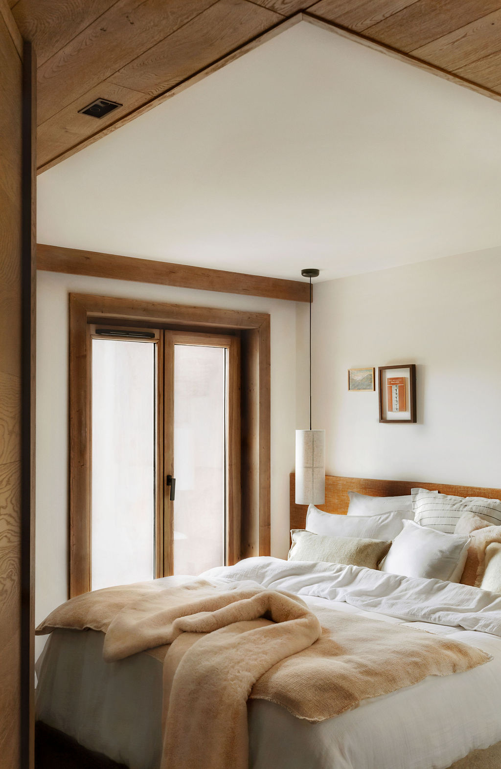 Haomy matrashoes 'California' linnen / katoen - naturel