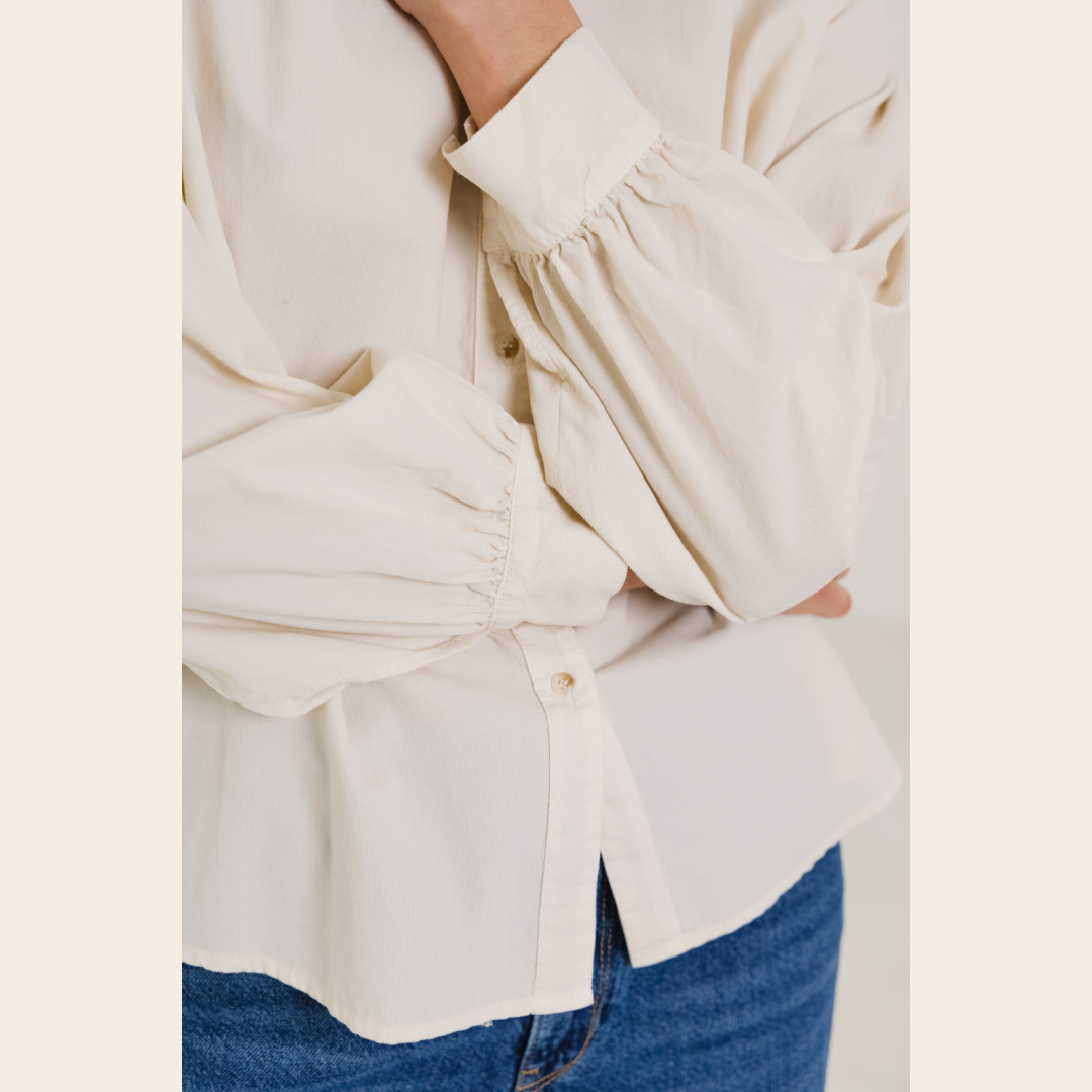 SacreCoeur blouse 'Soline' katoen - ecru