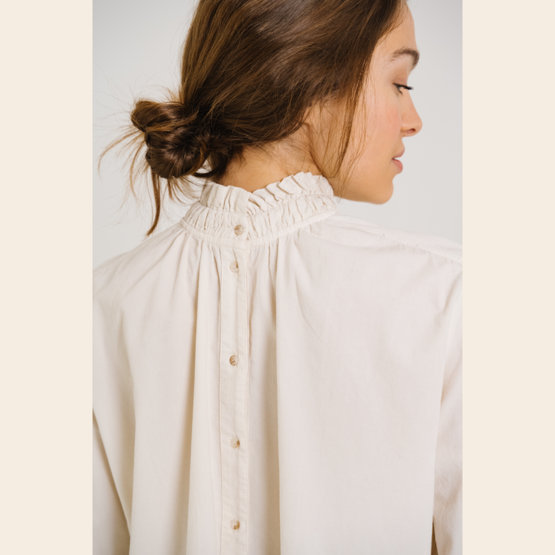 SacreCoeur blouse 'Soline' katoen - ecru