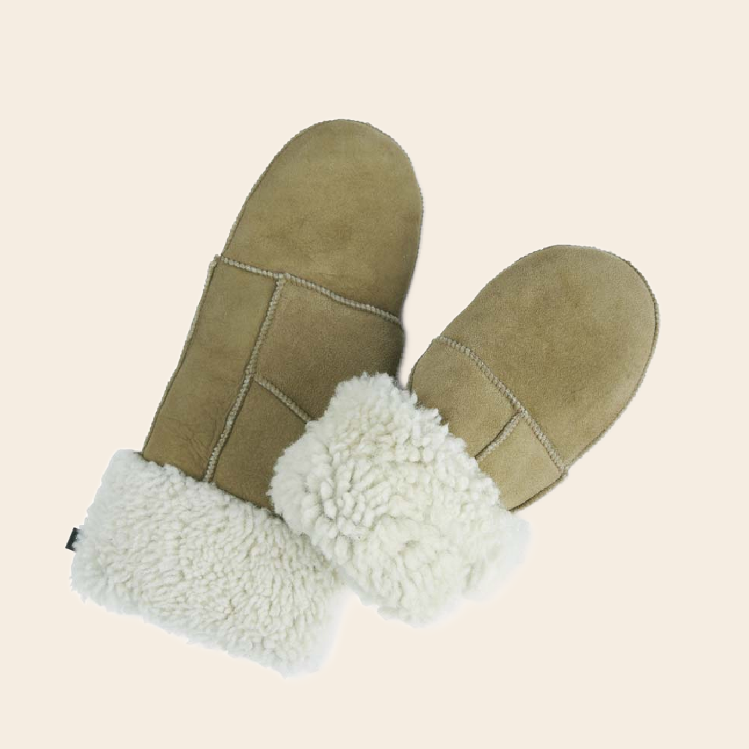 Markberg handschoenen 'Sheep' wol - beige