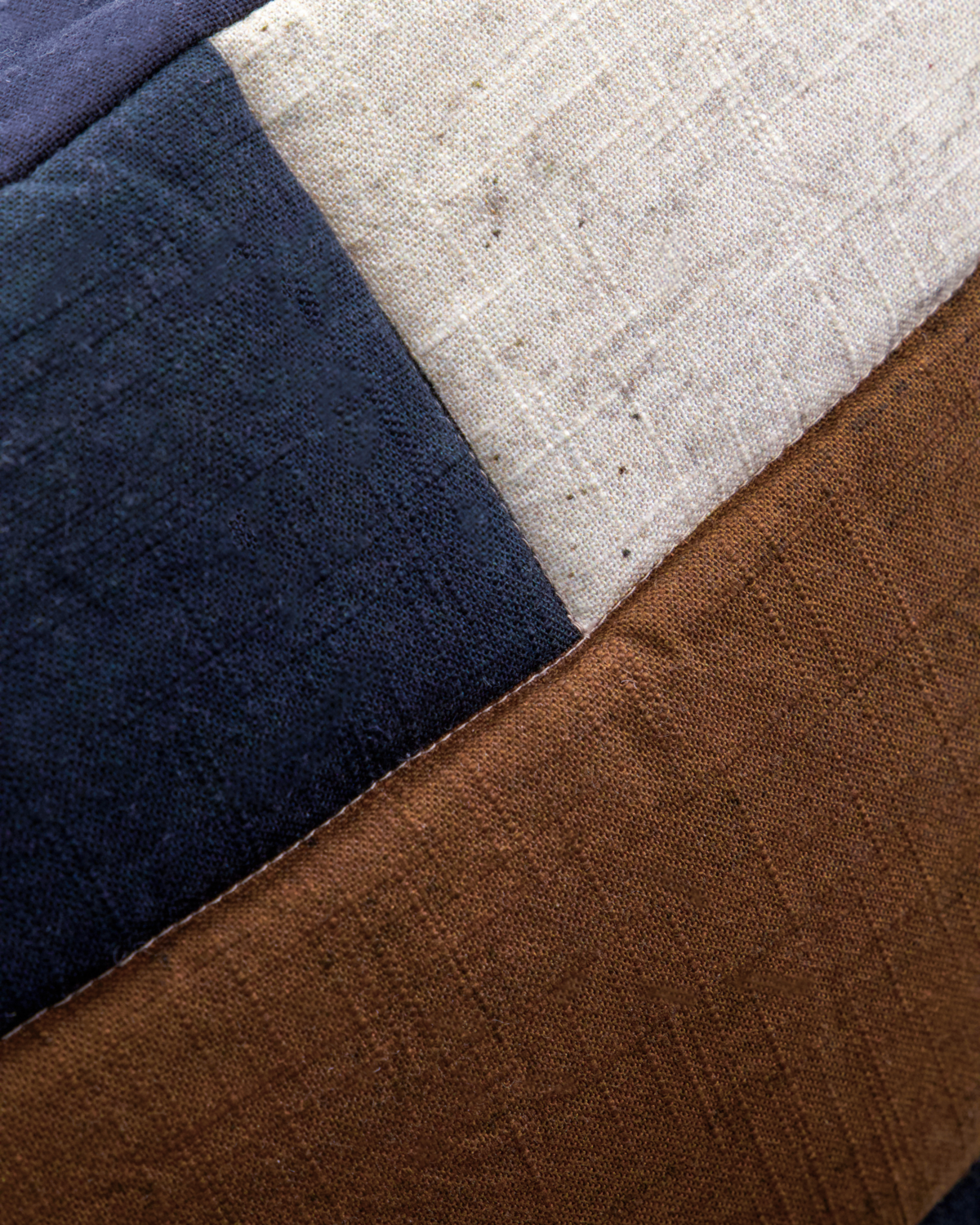 House Doctor kussenhoes 'Patch' - katoen