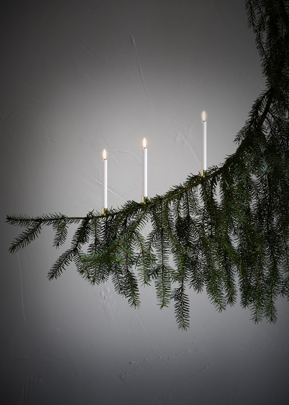 Uyuni set/4 ledkaarsen mini taper