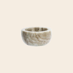 Madam Stoltz bowl 'Perlato' - marble