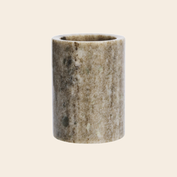 Madam Stoltz pot 'Perlato' - marmer
