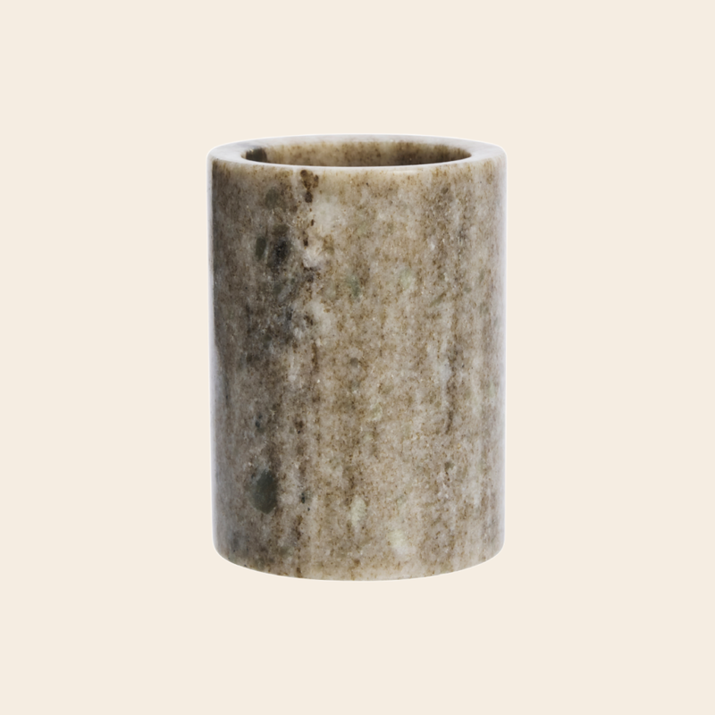 Madam Stoltz pot 'Perlato' - marmer