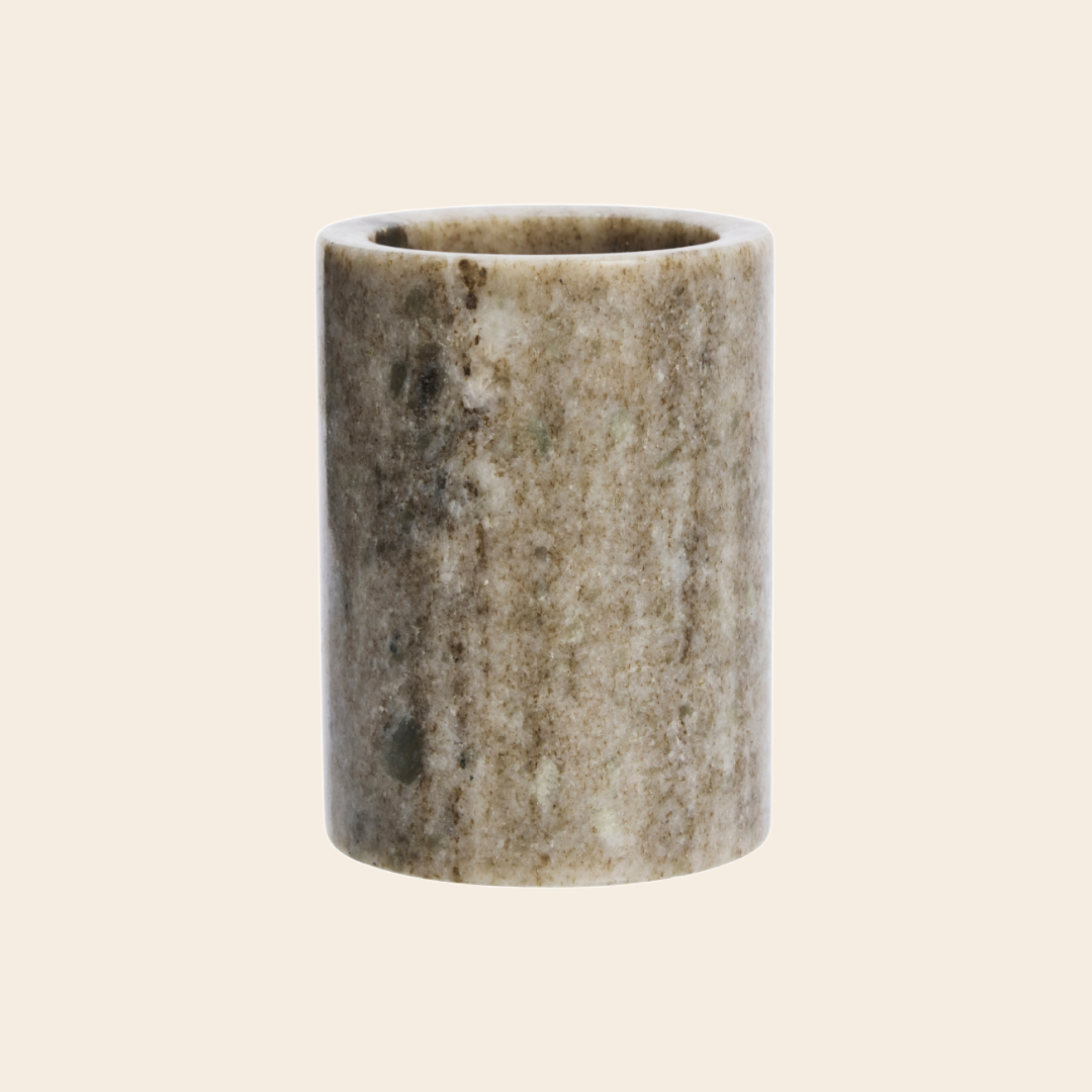 Madam Stoltz jar 'Perlato' - marble