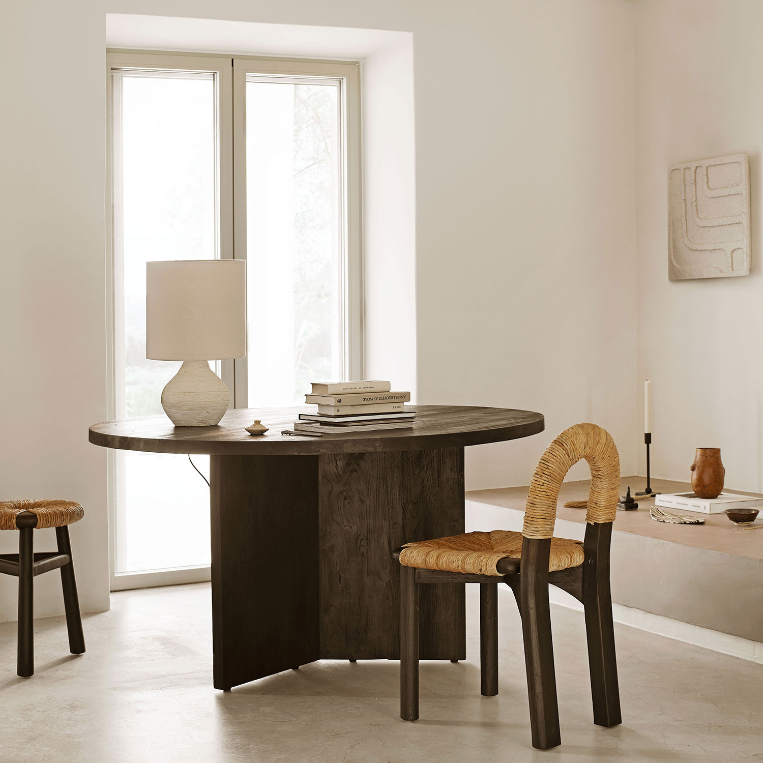 TineK Home stoel 'Kayu' - teak