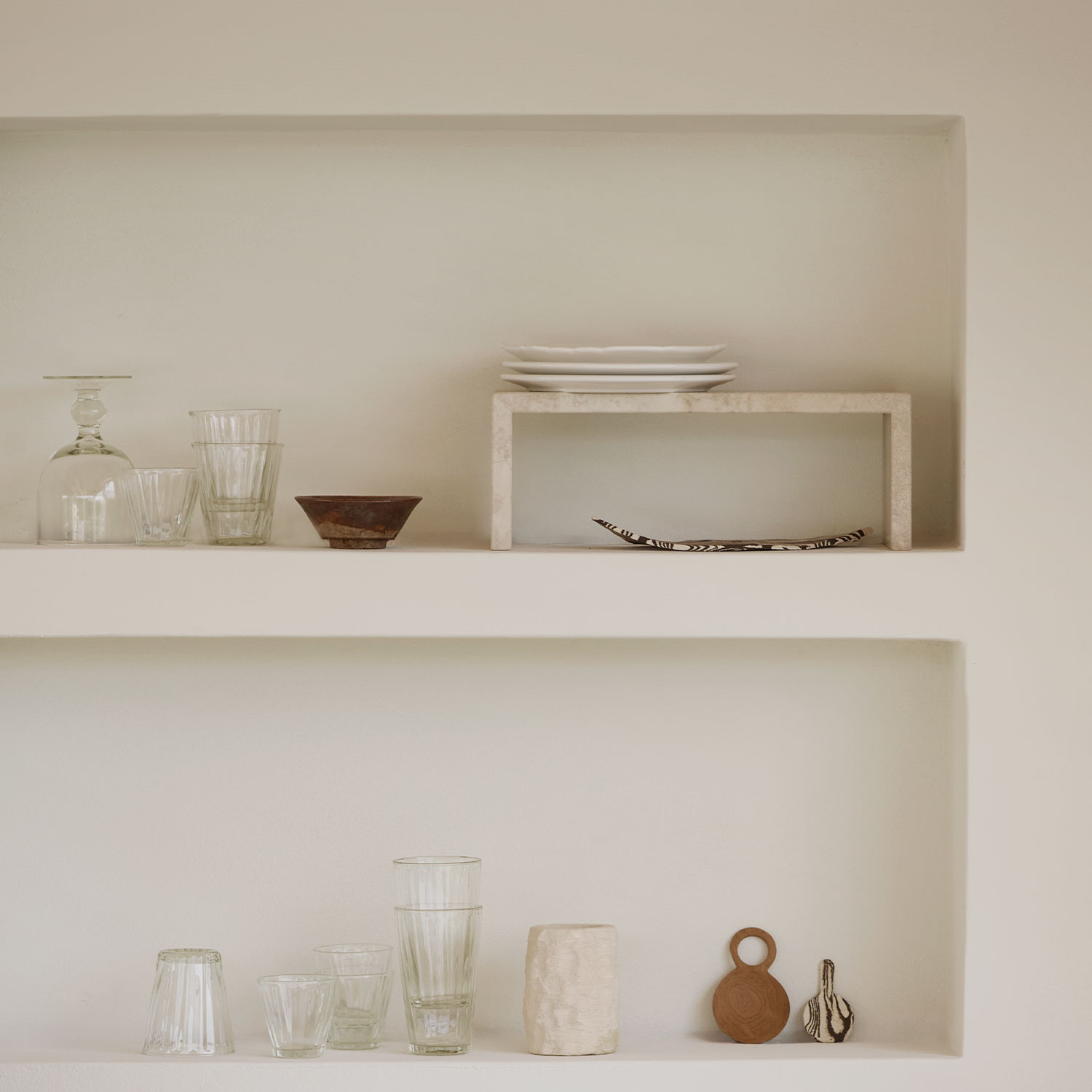 TineK Home schap travertin - 40 x 15cm