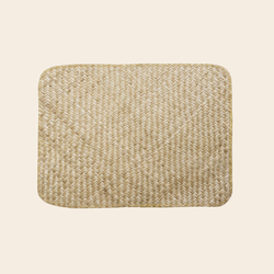 Madam Stoltz placemat 'Dish' - zeegras