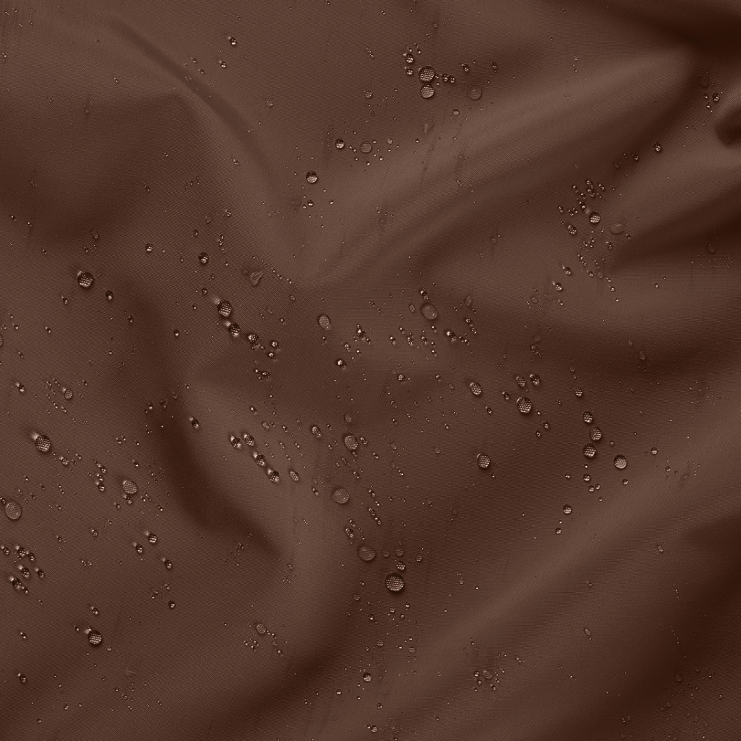 Maium raincoat / poncho 'Mac' - macassar brown