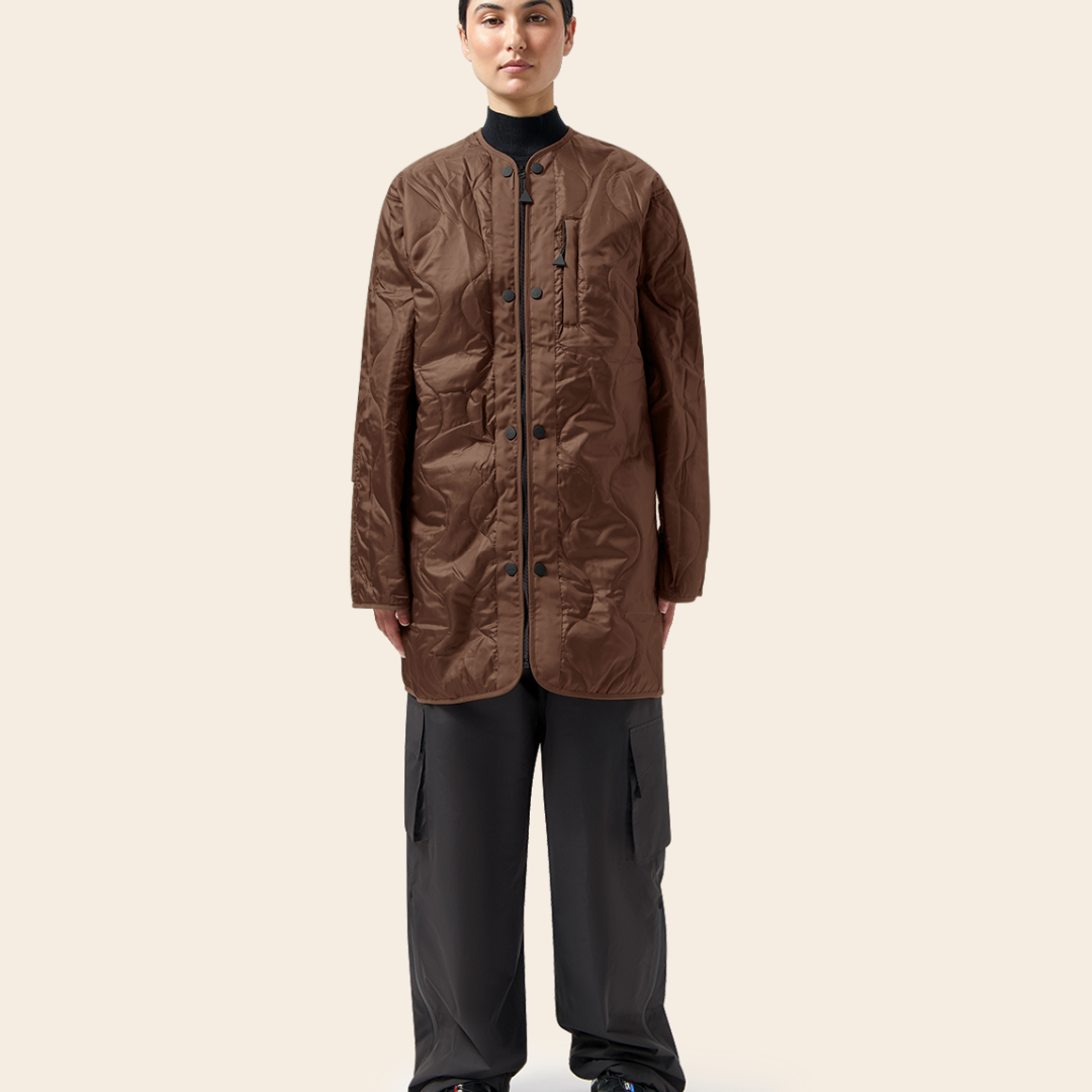 Maium winterparka - makassar brown