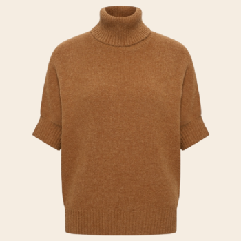 Aímée The Label trui 'Ginger' wolmix - camel