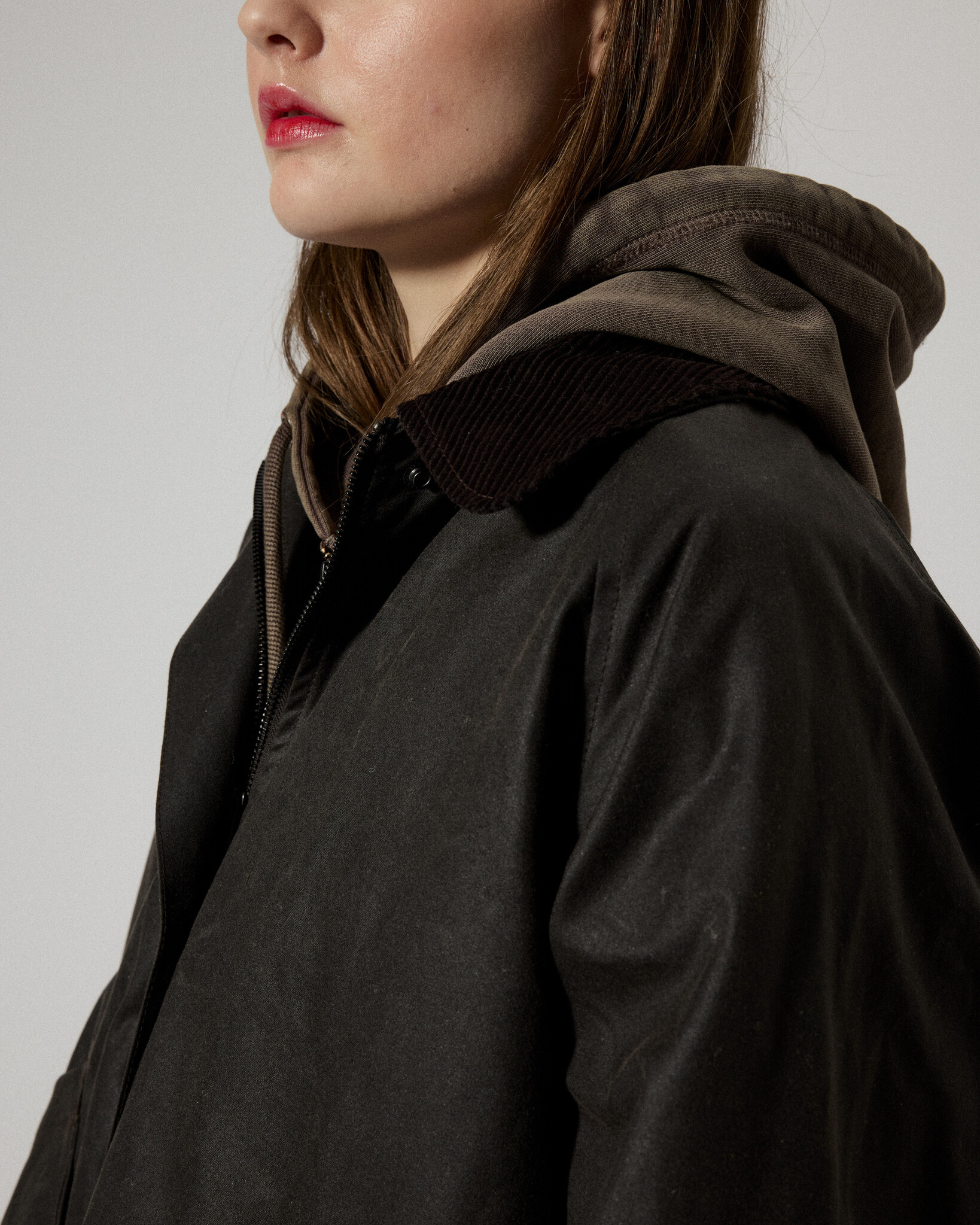 Brixtol waxcoat 'Davonna' - brown