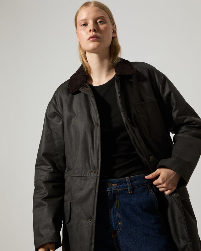 waxcoat 'Joan' padded - brown