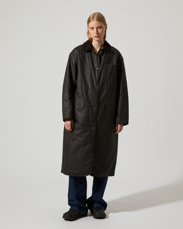 waxcoat 'Joan' padded - brown