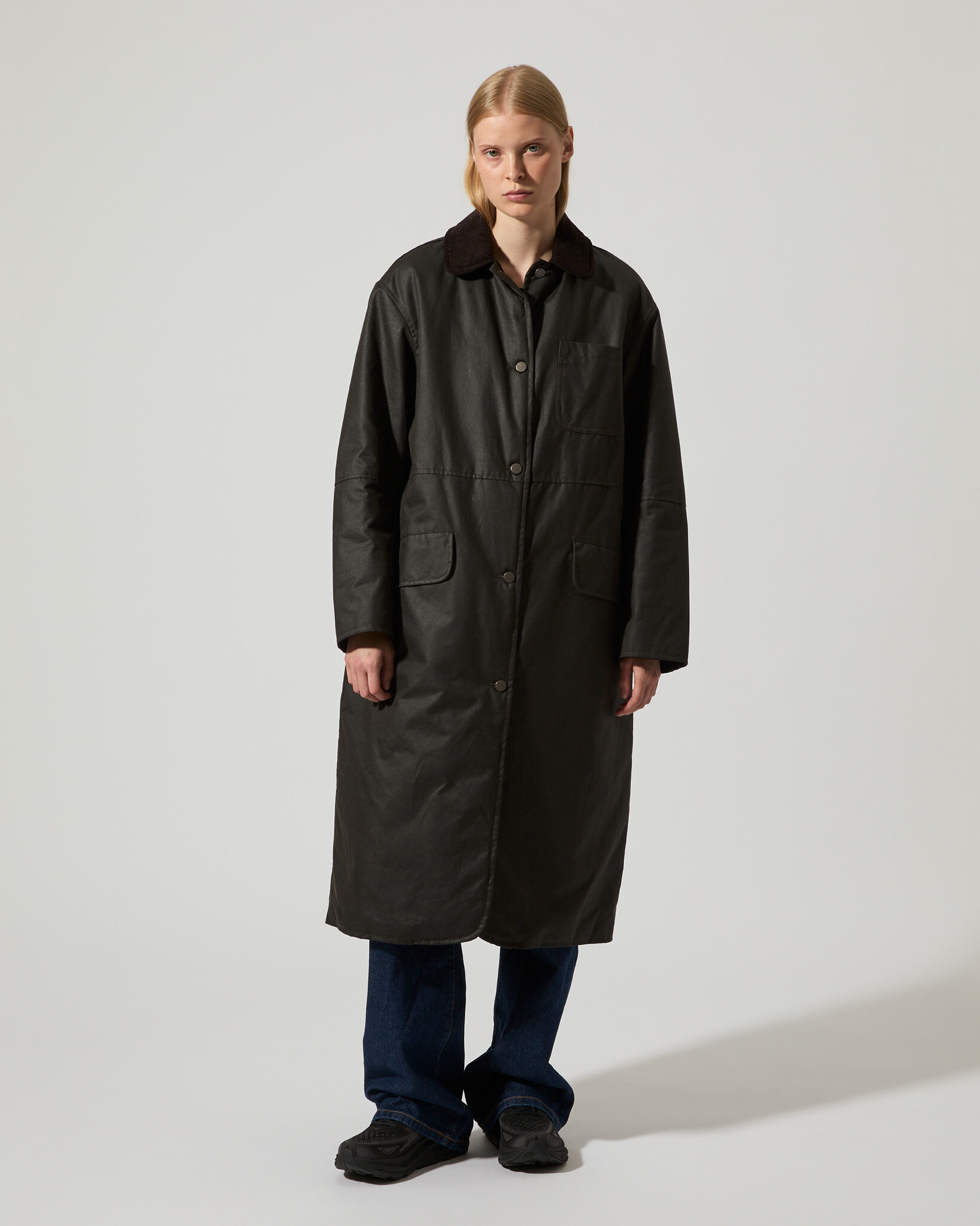 Brixtol waxcoat 'Joan' padded - brown