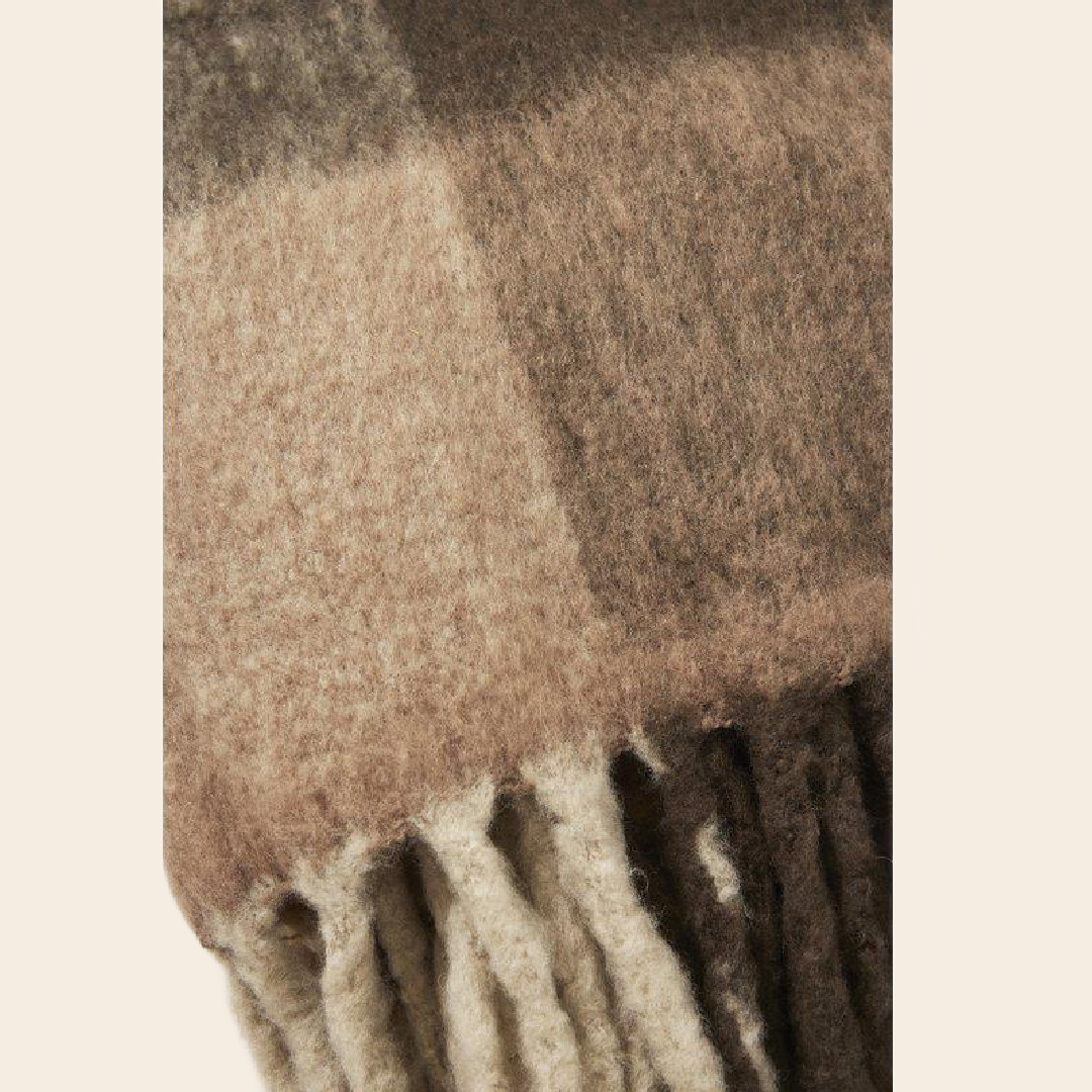 Jakobsdal blanket 'Check' - 130 x 170