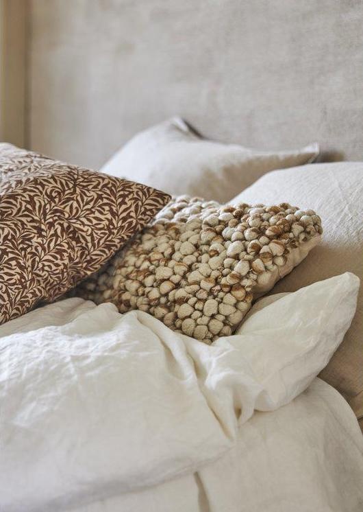 Jakobsdal kussenhoes 'Tove' - wol / katoen