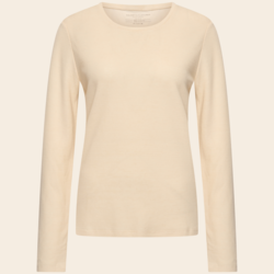 Majestic Filatures shirt 'Rond'  cotton / cashmier  - grege