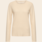 Majestic Filatures shirt 'Rond'  katoen / cashmere - grege