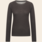Majestic Filatures shirt 'Rond'  katoen / cashmere  - zwart