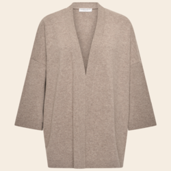 Majestic Filatures vest 'Gilet' merinowol - bison
