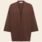 Majestic Filatures vest 'Gilet' merinowol - chocolate