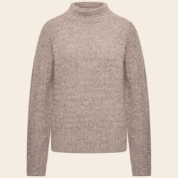 Inti Knitwear trui 'Ambor' alpaca - havanna