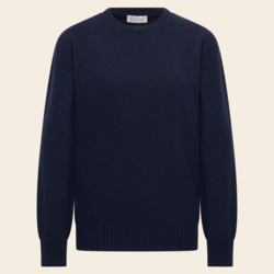 Rifo trui 'Edda' cashmere - navy