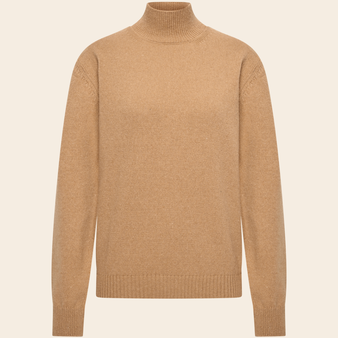 Rifo turtle neck 'Ada' cashmere - beige