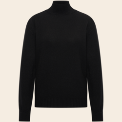 Rifo turtle neck 'Ada' cashmere - zwart