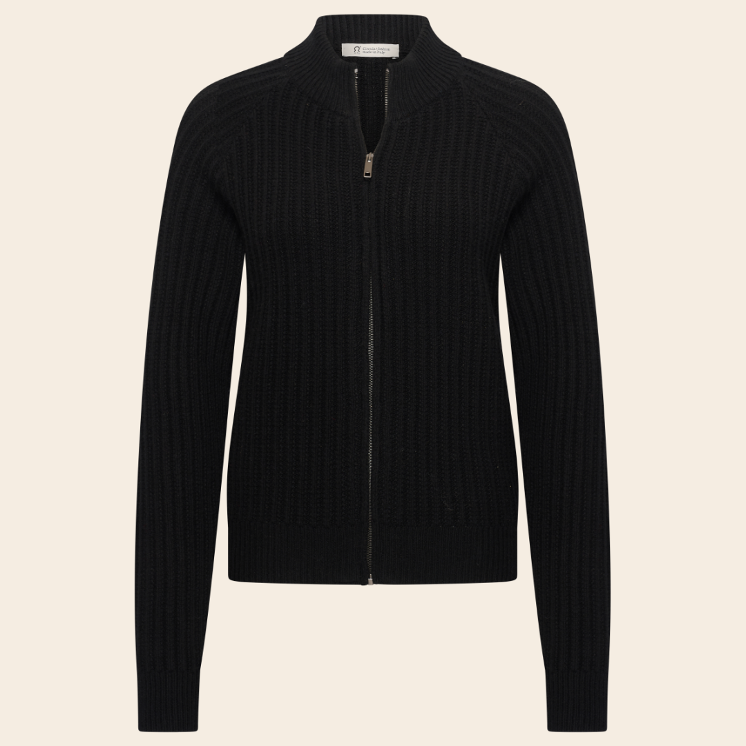 Rifo vest 'Ornella' cashmere - zwart