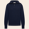 Rifo sweater with zipper 'Annalisa' cashmere - navy