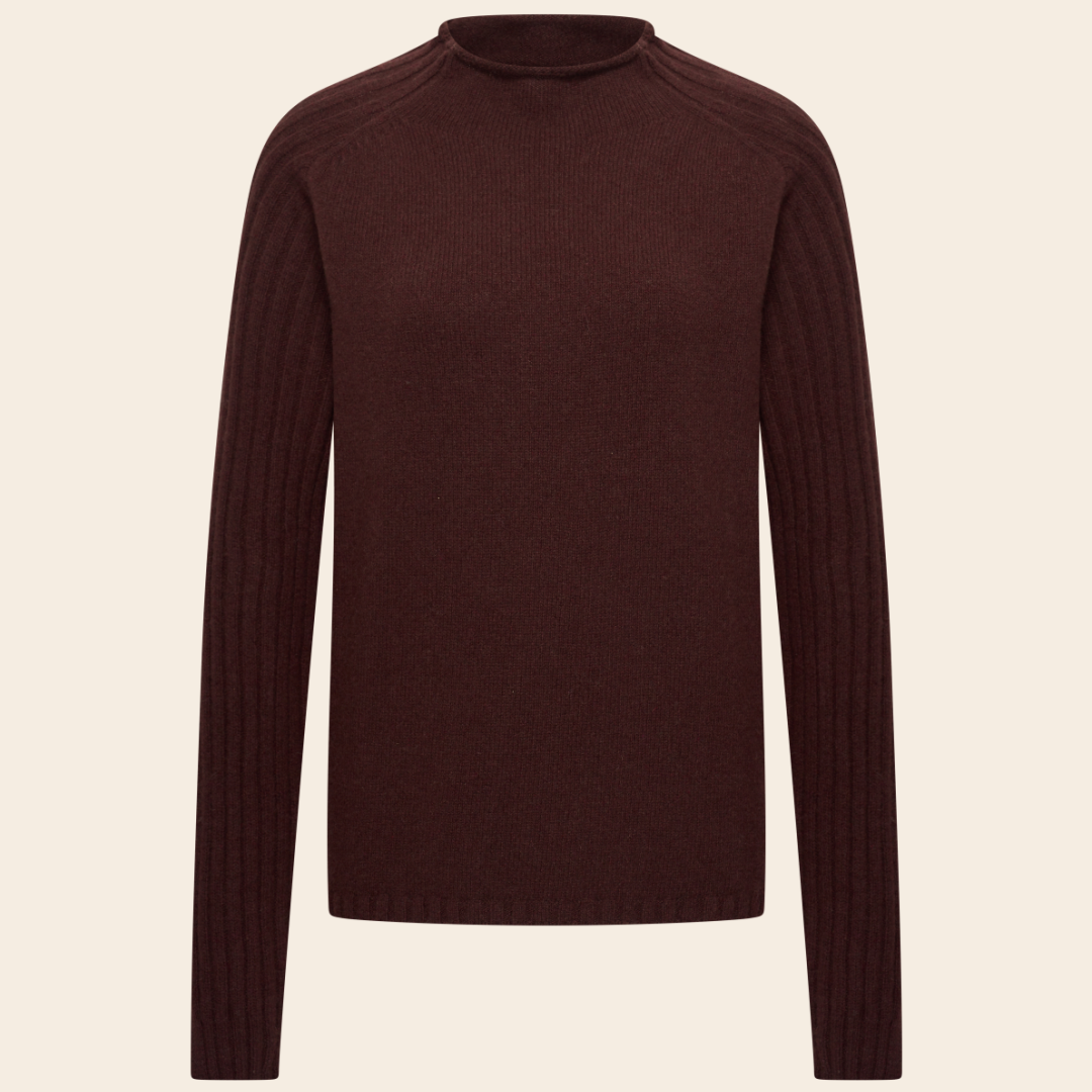 Rifo trui 'Loretta' cashmere -brown caffé