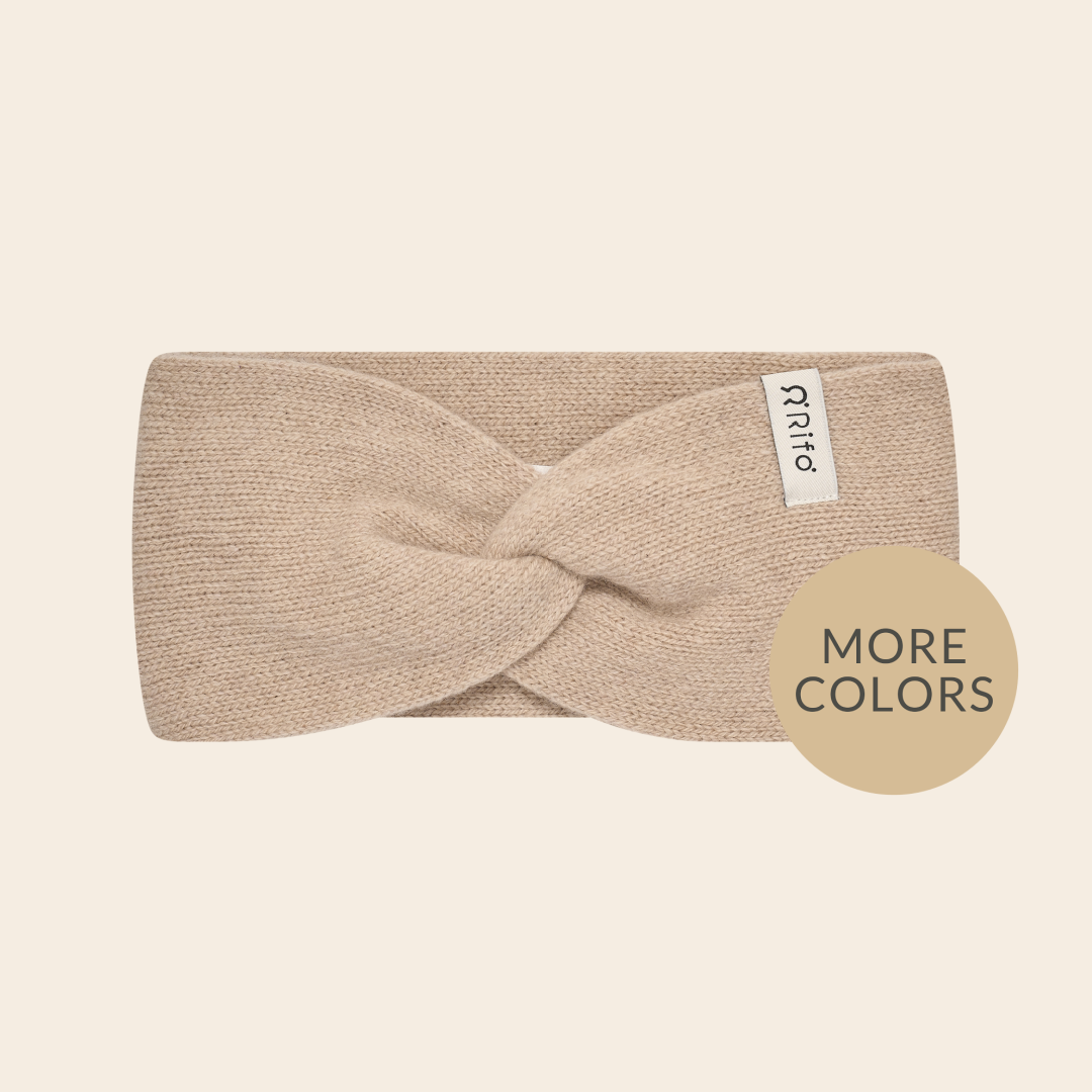 Rifo hoofdband 'Nadia' - cashmere