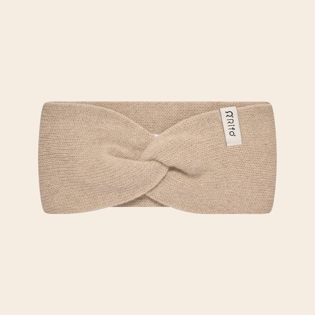 Rifo hoofdband 'Nadia' - cashmere