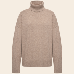 Majestic Filatures turtleneck 'Roulé'  merinowool - bison
