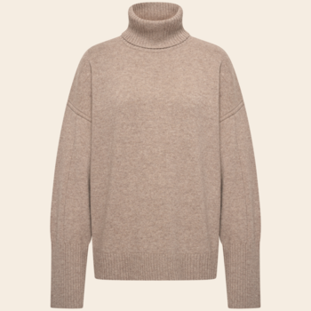 Majestic Filatures turtleneck 'Roulé'  merinowool - bison