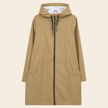 Tantä raincoat 'Nuovola' - kelp