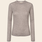 Esmé Studios shirt 'Ellia' modal / wol - brown melange