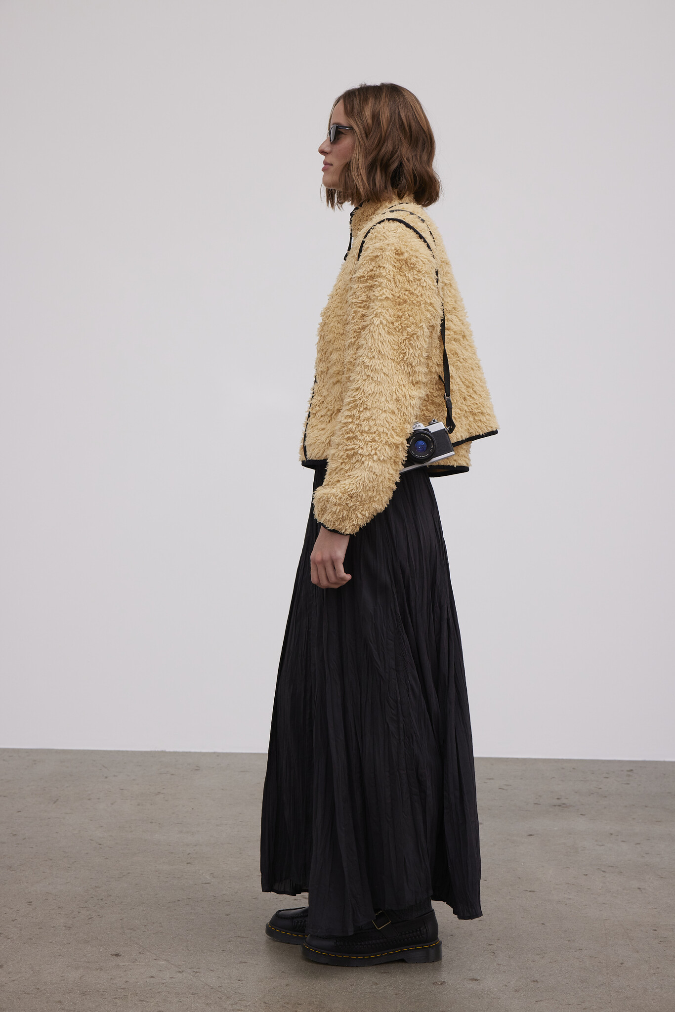 Esmé Studios fleece jacket 'Alex' - katoen