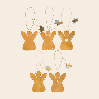 IBLaursen angel 'Gloria' - brass