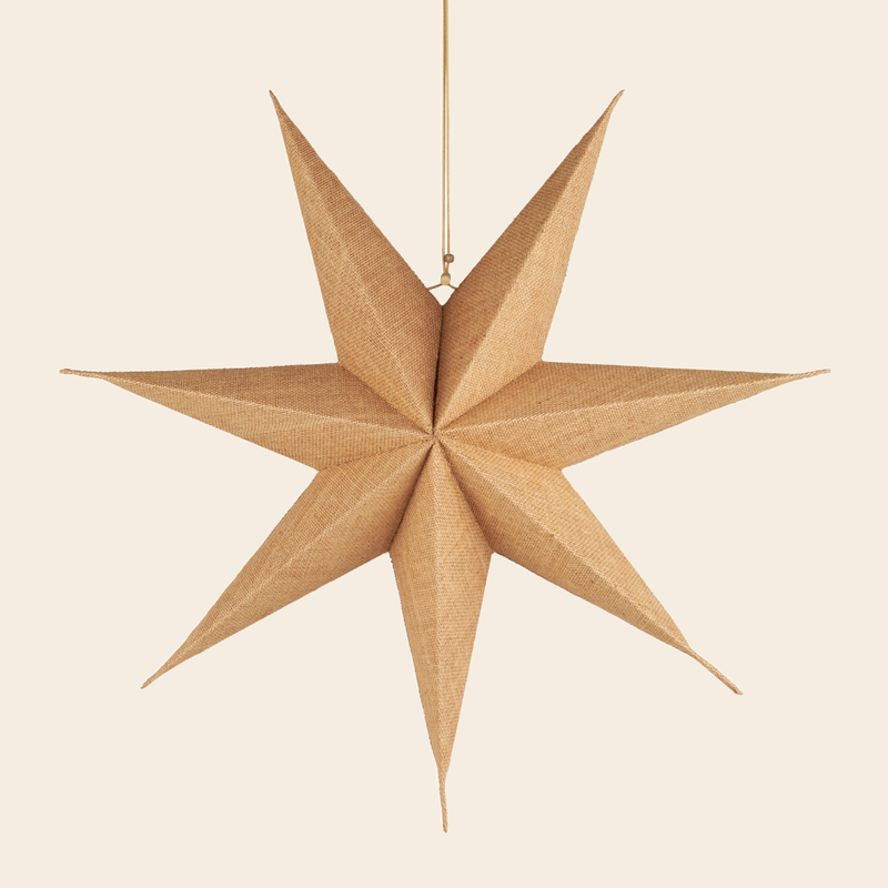IBLaursen star 'Stella' - jute