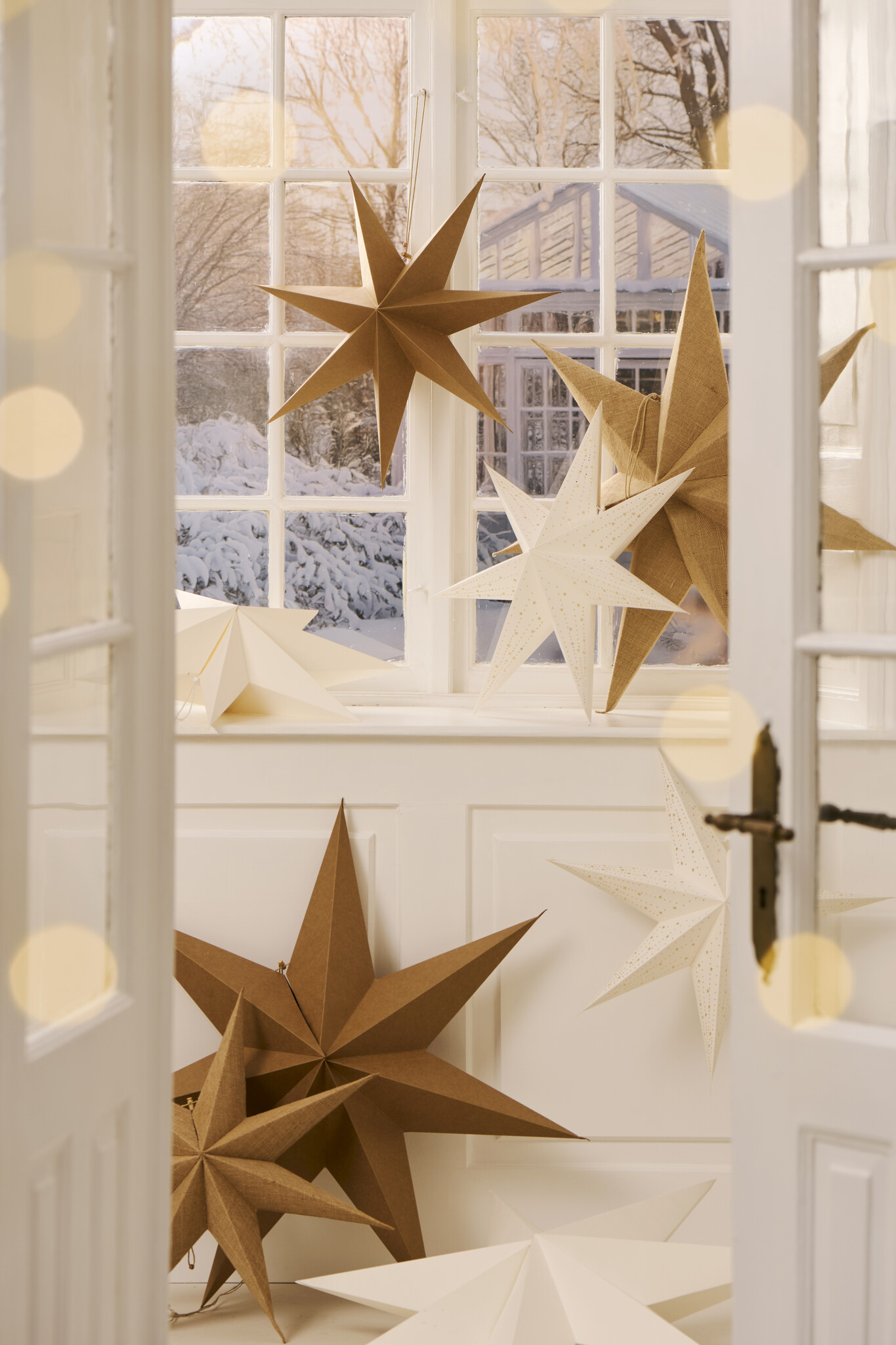 IBLaursen kerstster 'Stella' - jute