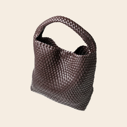 Bow19 tas 'Mia' L - bruin