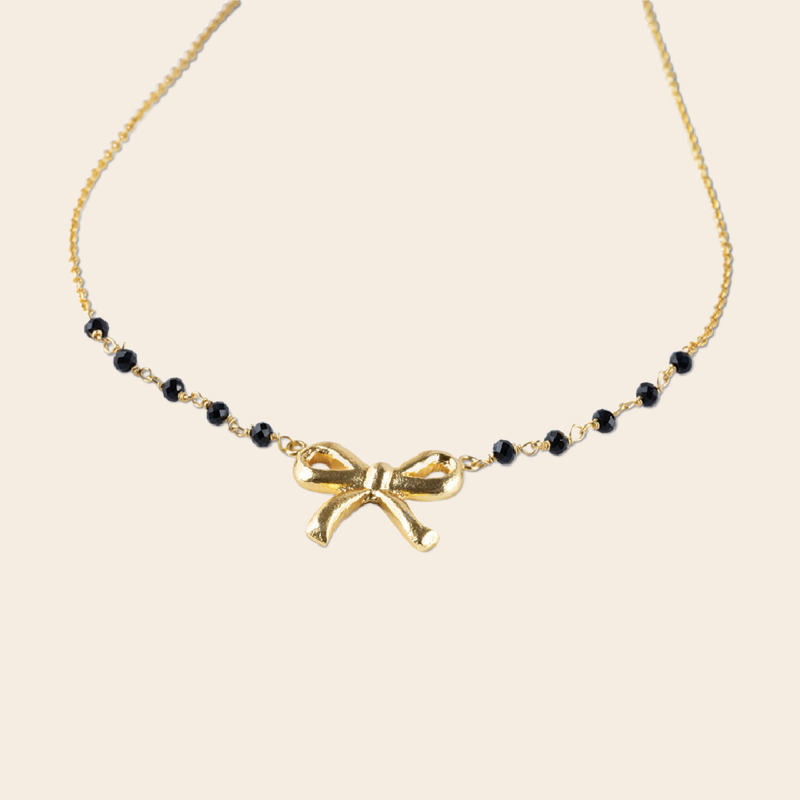 A Beautiful Story necklace 'Desiring' - onyx